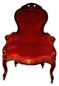 [Red chair]