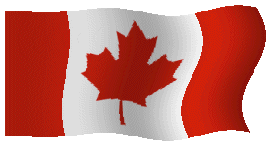[Canadian flag waving]