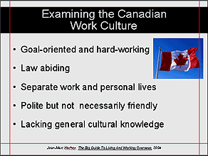 [Examining the Canadian Work Culture]