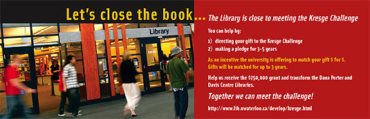 ['Let's close the book' promotion]