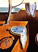 [Dali, 'The Persistence of Memory', detail]