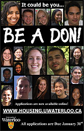 [Be a Don flyer]