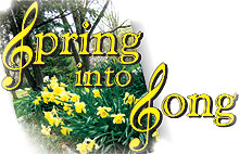Spring into Song poster fragment