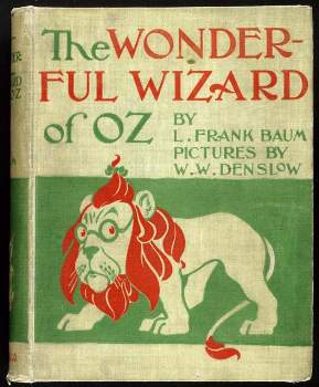 Wizard of Oz origianl book cover