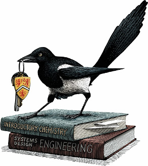 Plagiarists, like magpies, steal shiny words, ideas and algorithms from others and claim them as their own.