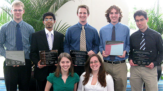 UW team that won Hydrogen Student Design Contest 2009