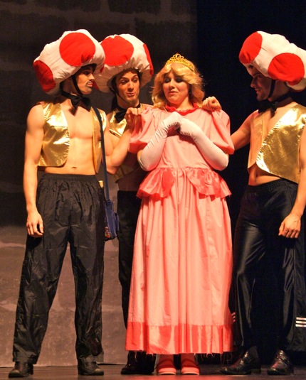 FASS 2010 Princess Peach and Mushroom Kingdom entertainers