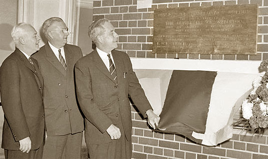 Opening of the Physics Building, Feb 10, 1960