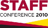 [Staff conference logo]