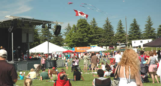 [Panorama from Canada Day 2008]
