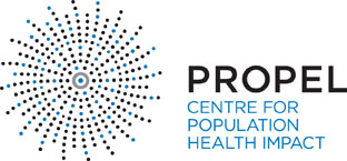 The logo for Propel