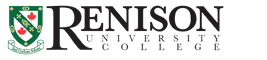 The logo of Renison University College.