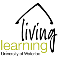 A logo for Living-Learning Communities at Waterloo.