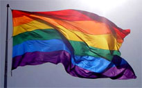 [Pride flag]