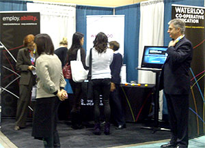 [Booth at HRPA convention]