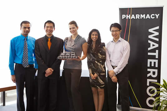 Pharmasave Industrial Case Study Competition award winners photo.