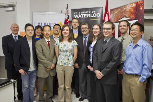 Waterloo-area Early Researcher Award winners.