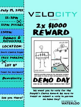 Demo Day poster.