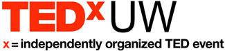 The logo of TedxUW