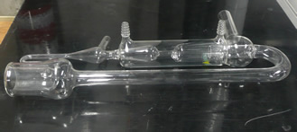 A mercury diffuser pump.
