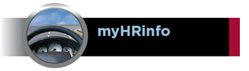 The myHRinfo logo.