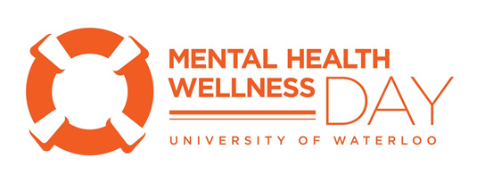 Mental Health Wellness Day logo, with a life preserver.
