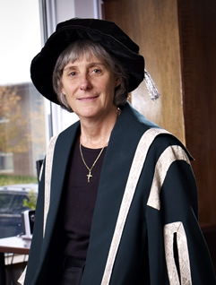 The seventh president of St. Jerome's University, Katherine Bergman.