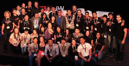The organizing team of TEDxUW.