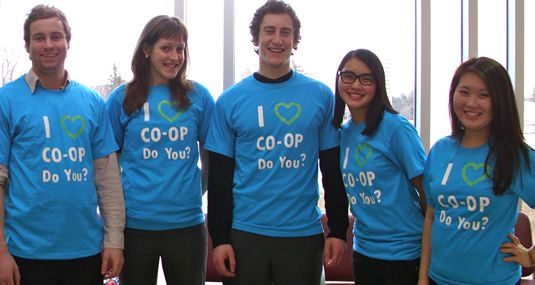Co-op students who worked for CECA during the Winter 2012 term.