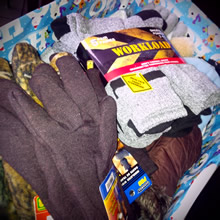 Gloves for the homeless.
