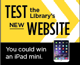 Test The Library's Website.